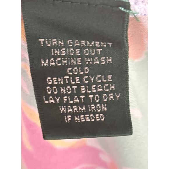 Ralph Lauren Sundress Women's Medium Colorful Floral Tropical Artsy Summer Wear - Picture 4 of 9